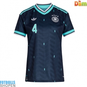 Billiga Tyskland Jonathan Tah #4 Bortatröja Dam VM 2026 Kortärmad